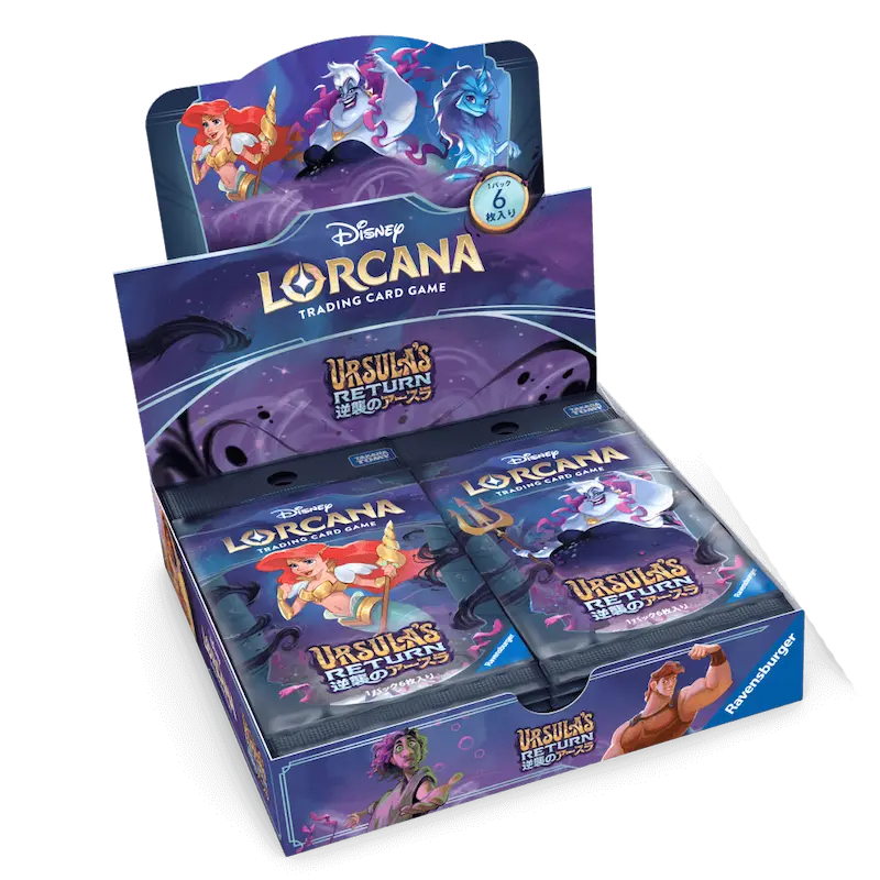 Disney Lorcana – DL4 Ursula's Return – Japanese Booster Box