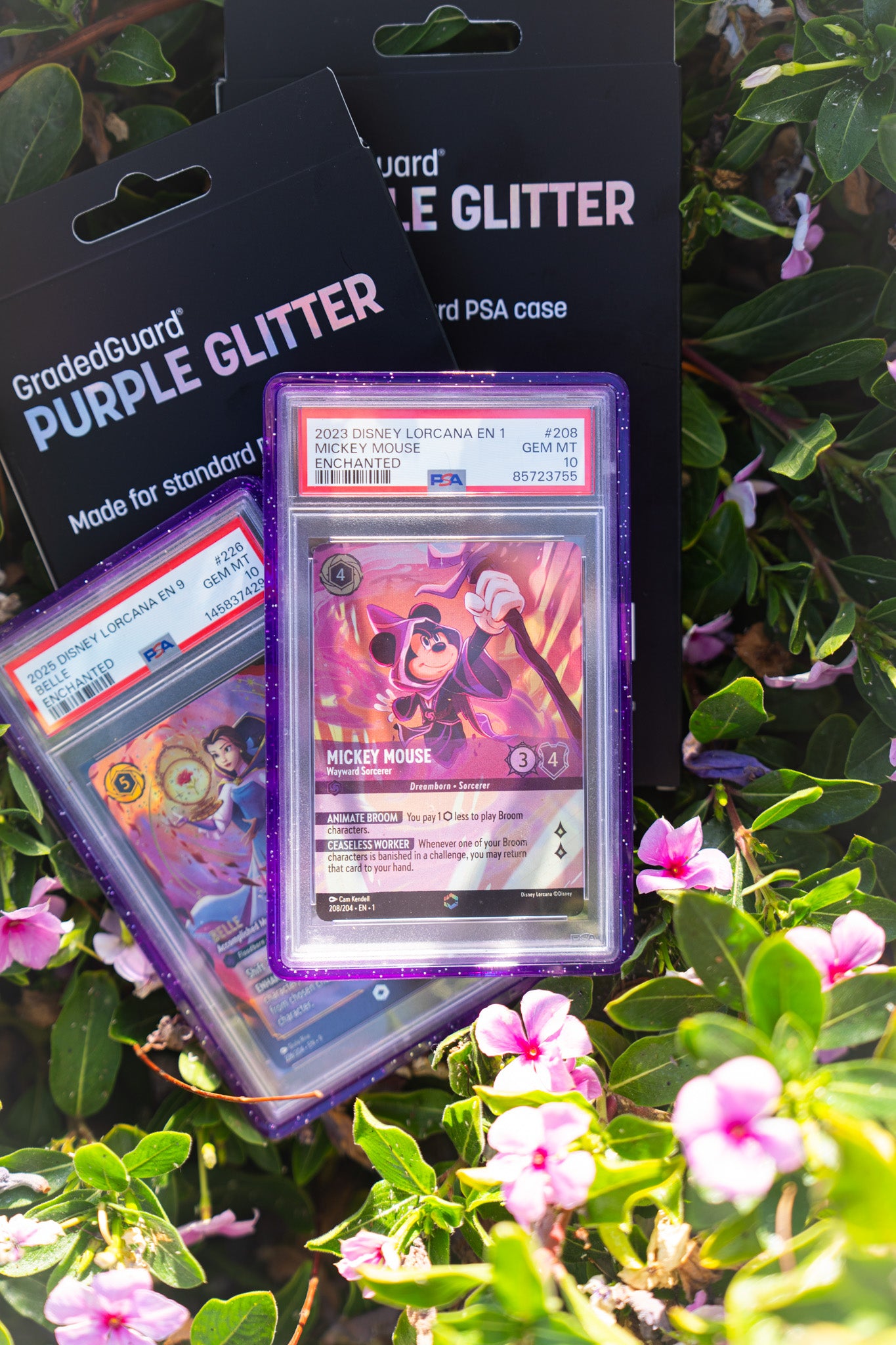 GradedGuard – Limited Edition Case – Purple Glitter (PSA)