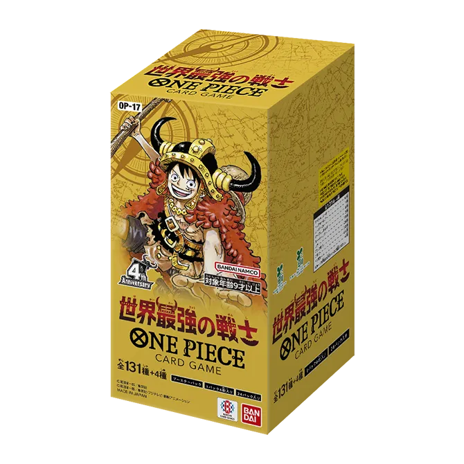 One Piece – The World’s Strongest Warriors OP17 – Japanese Booster Box