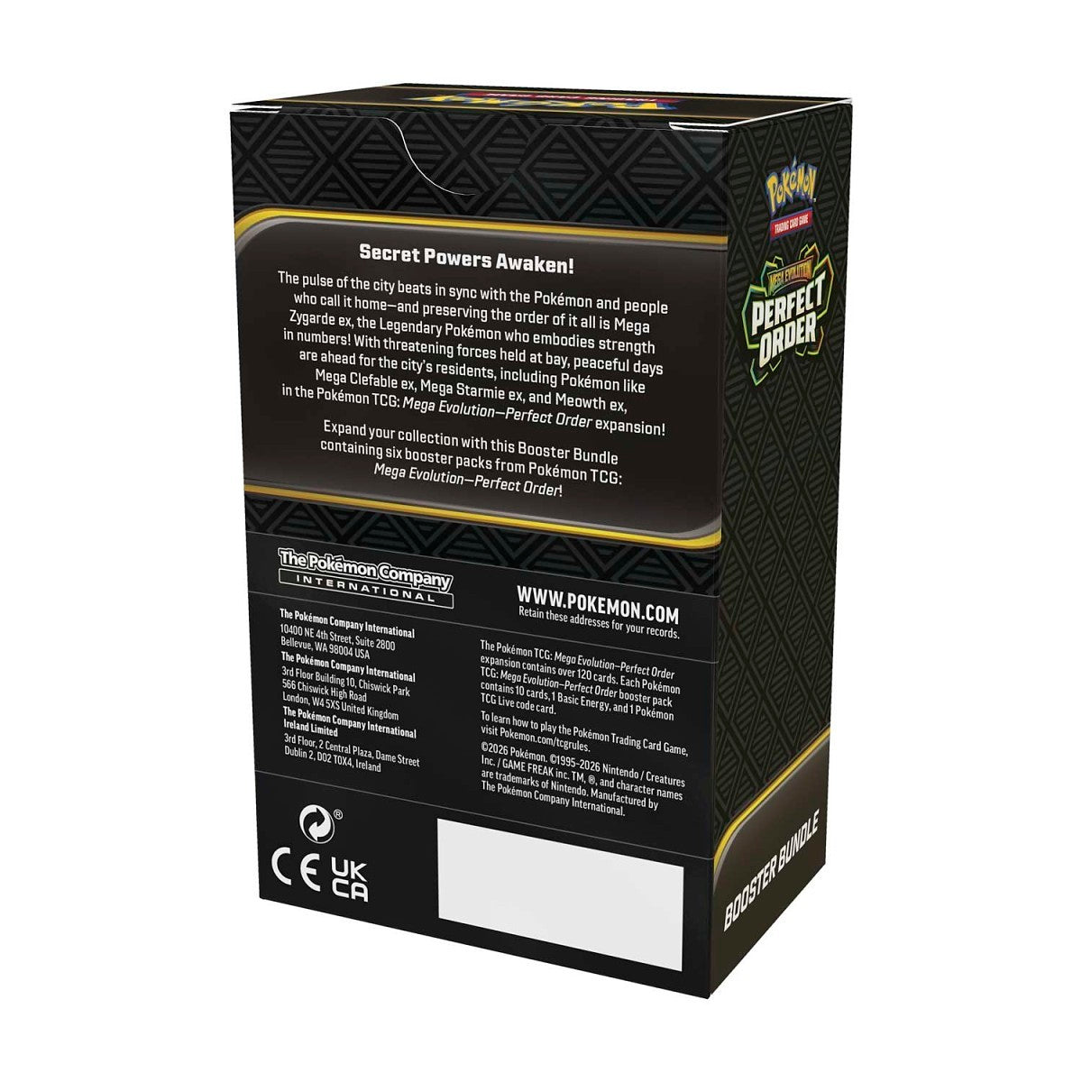 Pokémon – Perfect Order – Booster Bundle