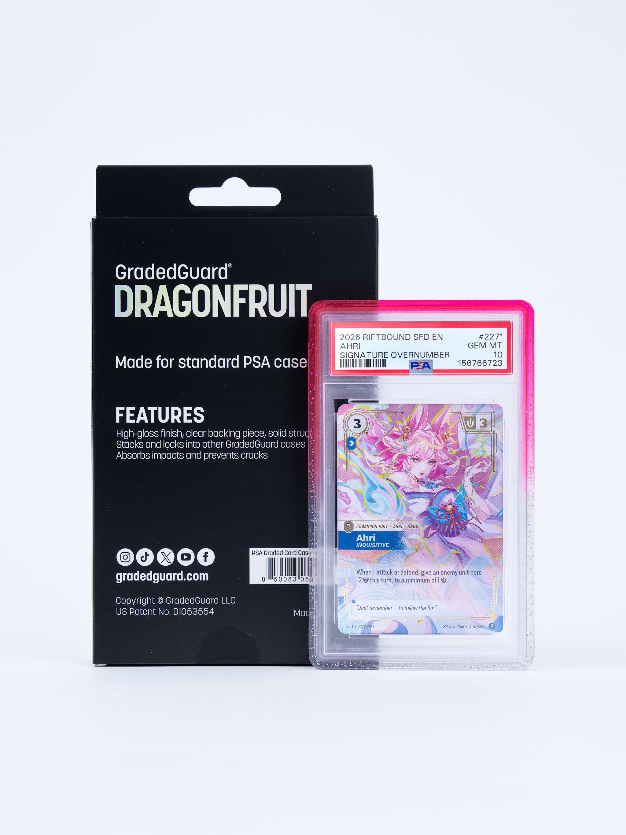 GradedGuard – Limited Edition Case – Dragonfruit (PSA)