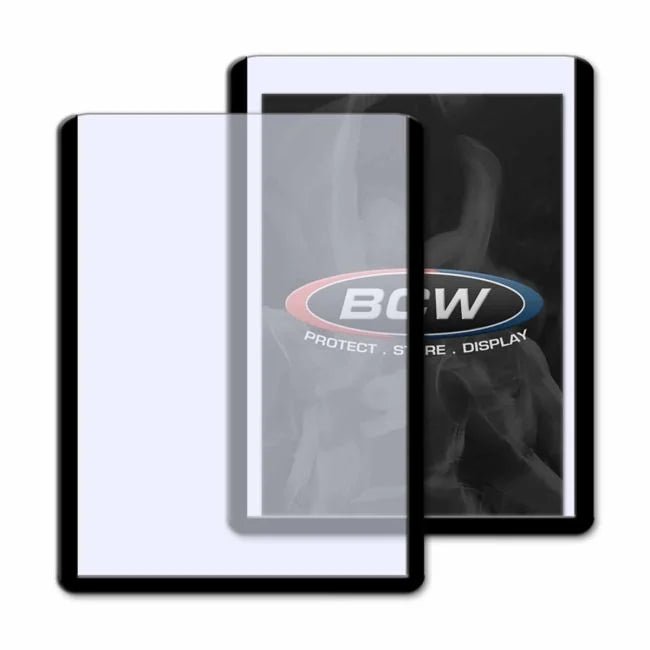 BCW – 3x4 Topload Card Holder - Black Border - TAKARA TCG