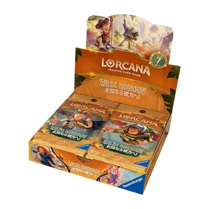 Disney Lorcana – DL12 Wilds Unknown – Japanese Booster Box - TAKARA TCG