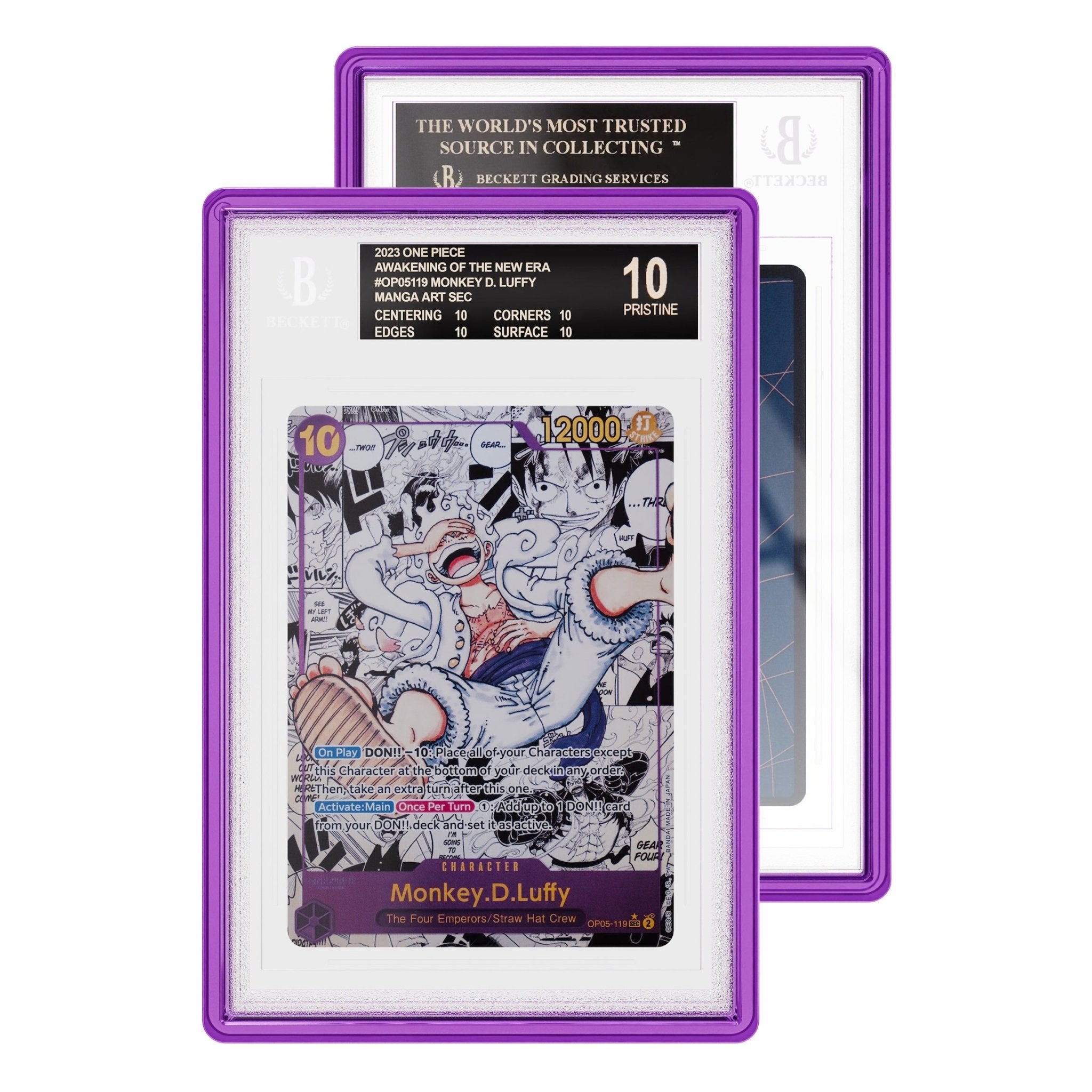 GradedGuard – Jewel Case – Amethyst (BGS) - TAKARA TCG