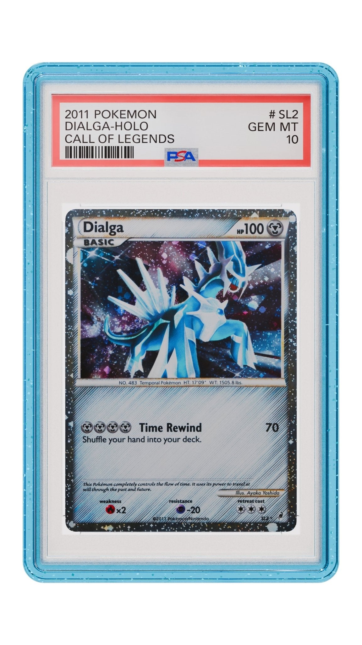 GradedGuard – Limited Edition Case – Blue Glitter (PSA) - TAKARA TCG