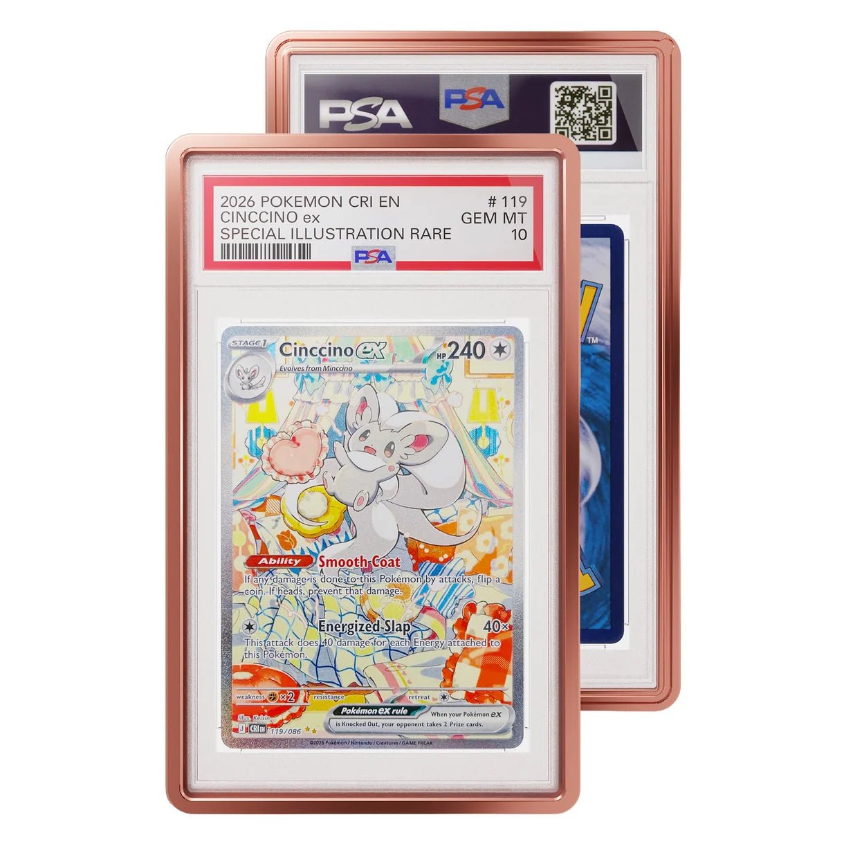 GradedGuard – Metallic Case – Rose Gold (PSA) - TAKARA TCG