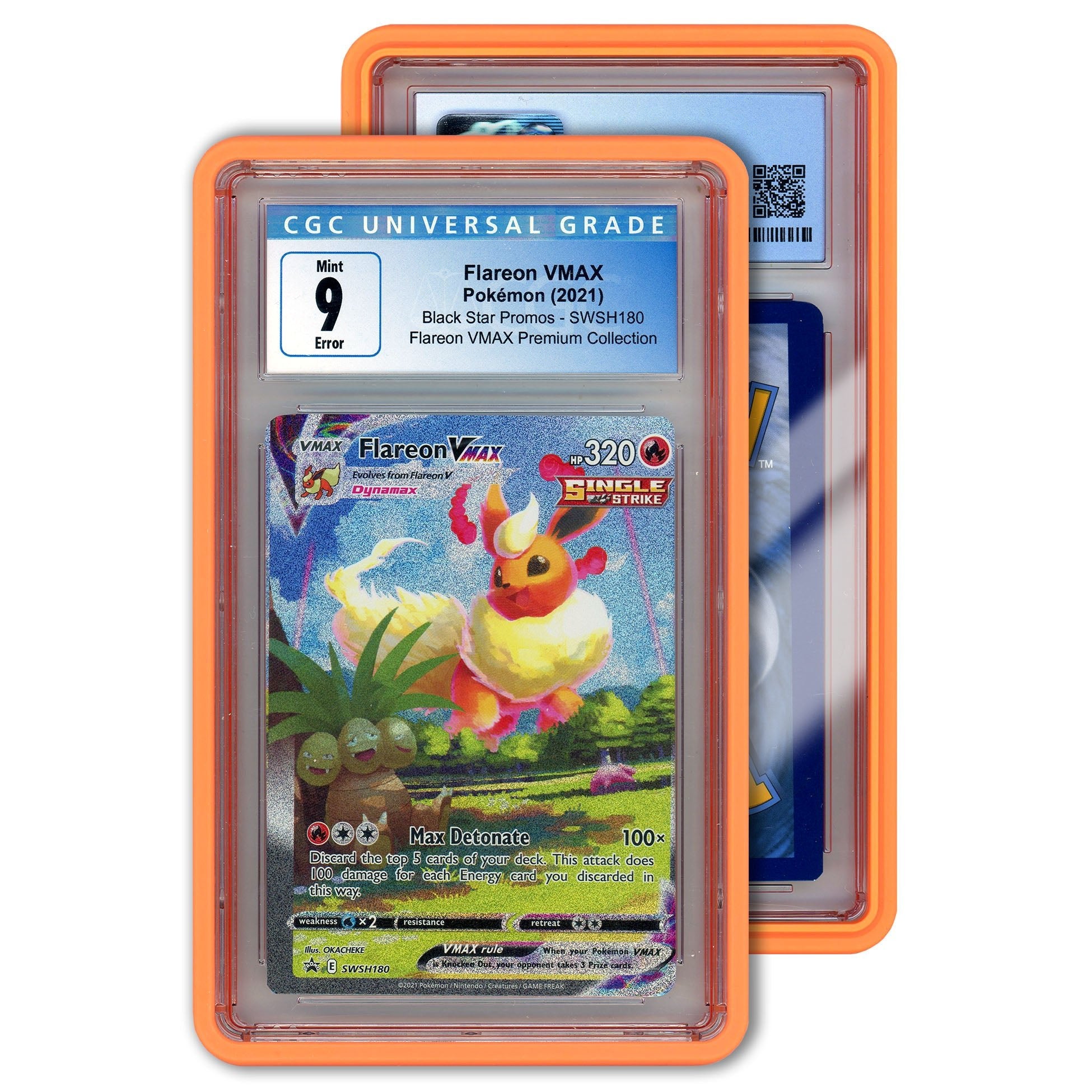 GradedGuard – Standard Case – Orange (CGC) - TAKARA TCG