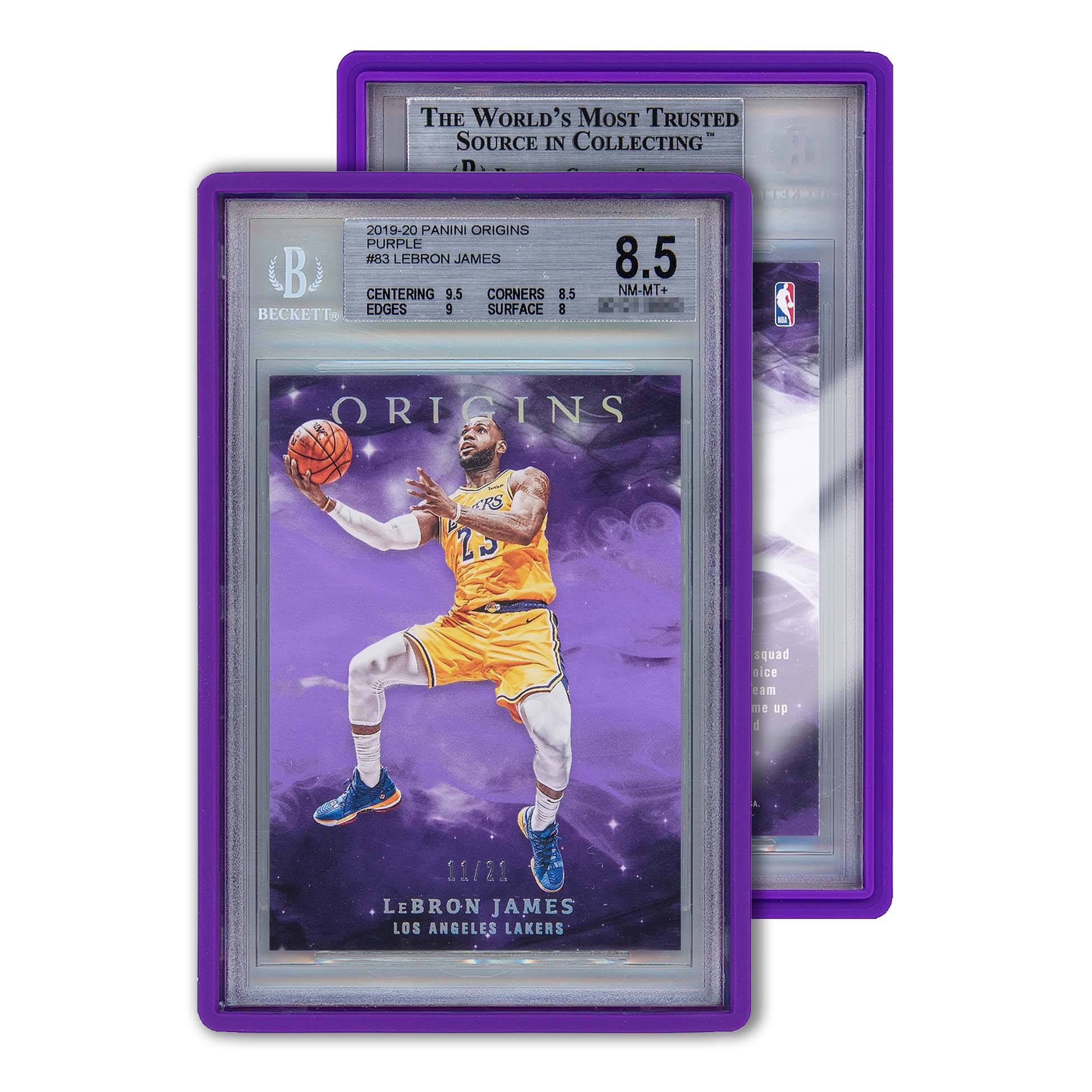 GradedGuard – Standard Case – Purple (BGS) - TAKARA TCG