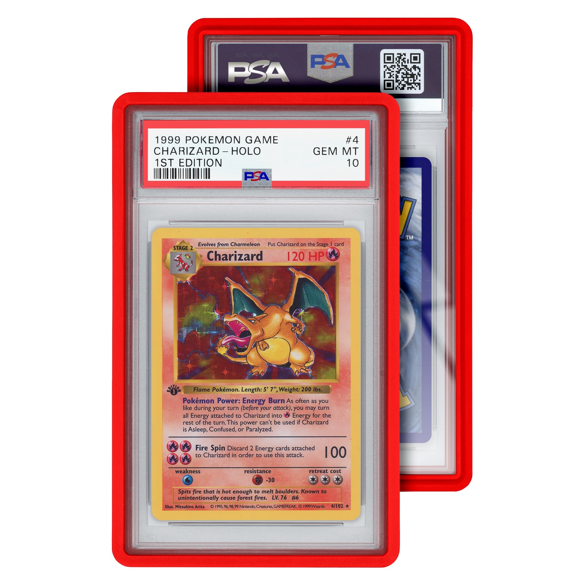 GradedGuard – Standard Case – Red (PSA) - TAKARA TCG