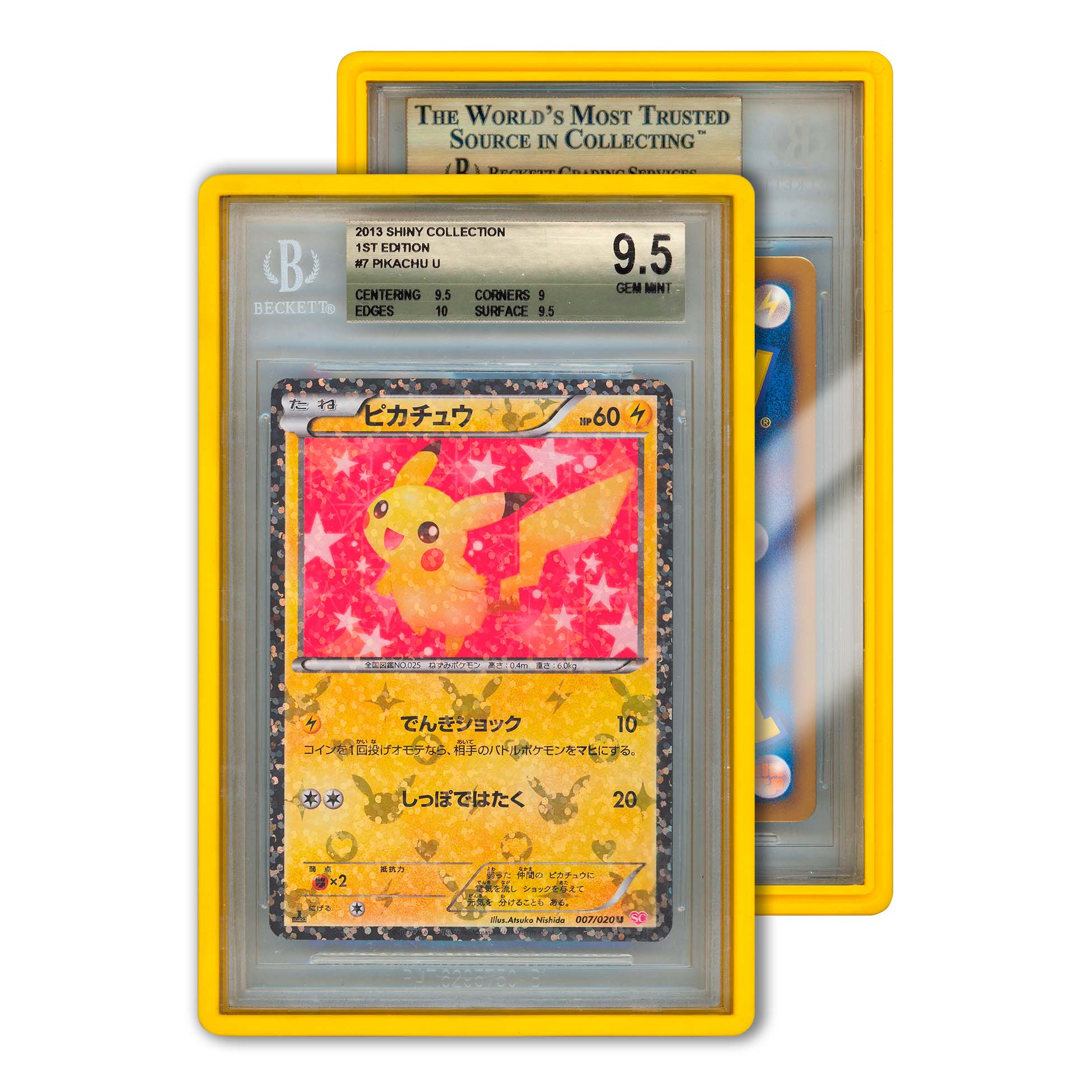 GradedGuard – Standard Case – Yellow (BGS) - TAKARA TCG