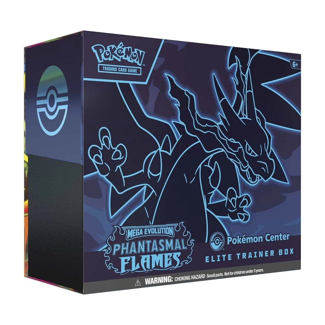 Pokémon Mega Evolution – ME02 Phantasmal Flames – Pokémon Center Elite Trainer Box - TAKARA TCG