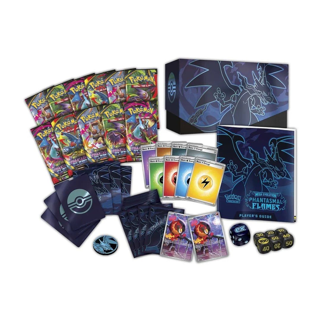 Pokémon Mega Evolution – ME02 Phantasmal Flames – Pokémon Center Elite Trainer Box - TAKARA TCG