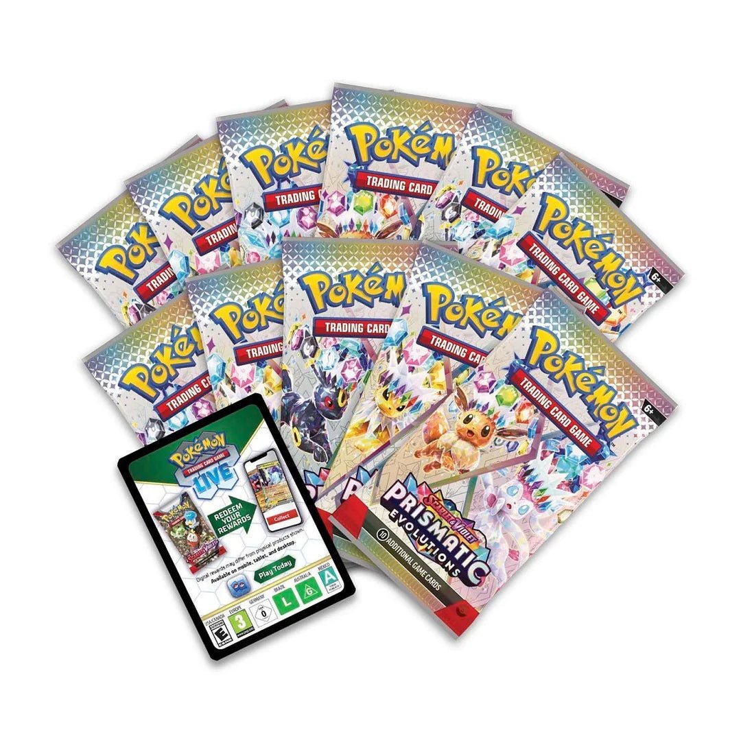 Pokémon Scarlet & Violet – SV8.5 Prismatic Evolutions – Pokémon Center Elite Trainer Box - TAKARA TCG