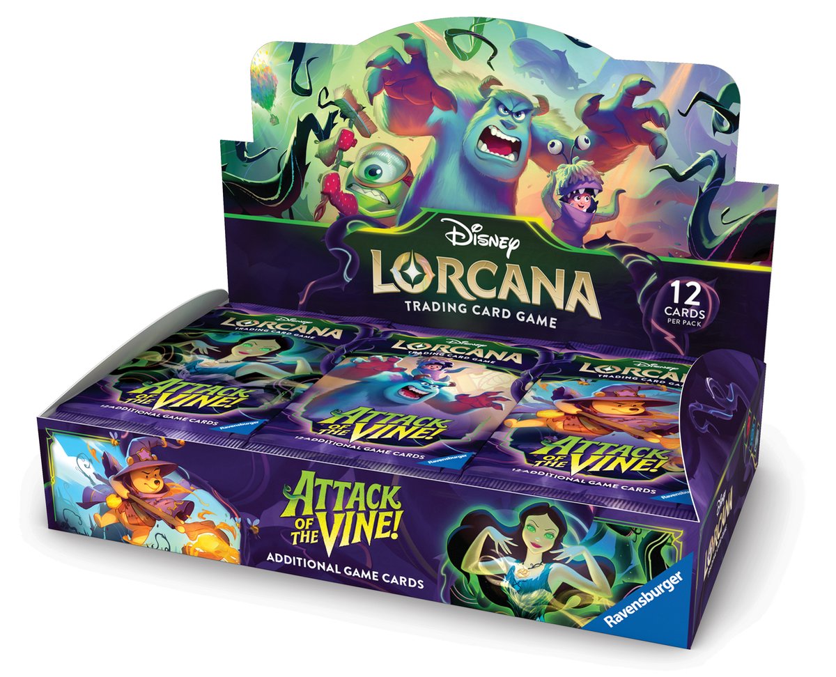 Lorcana – Attack of the Vine! – Booster Box