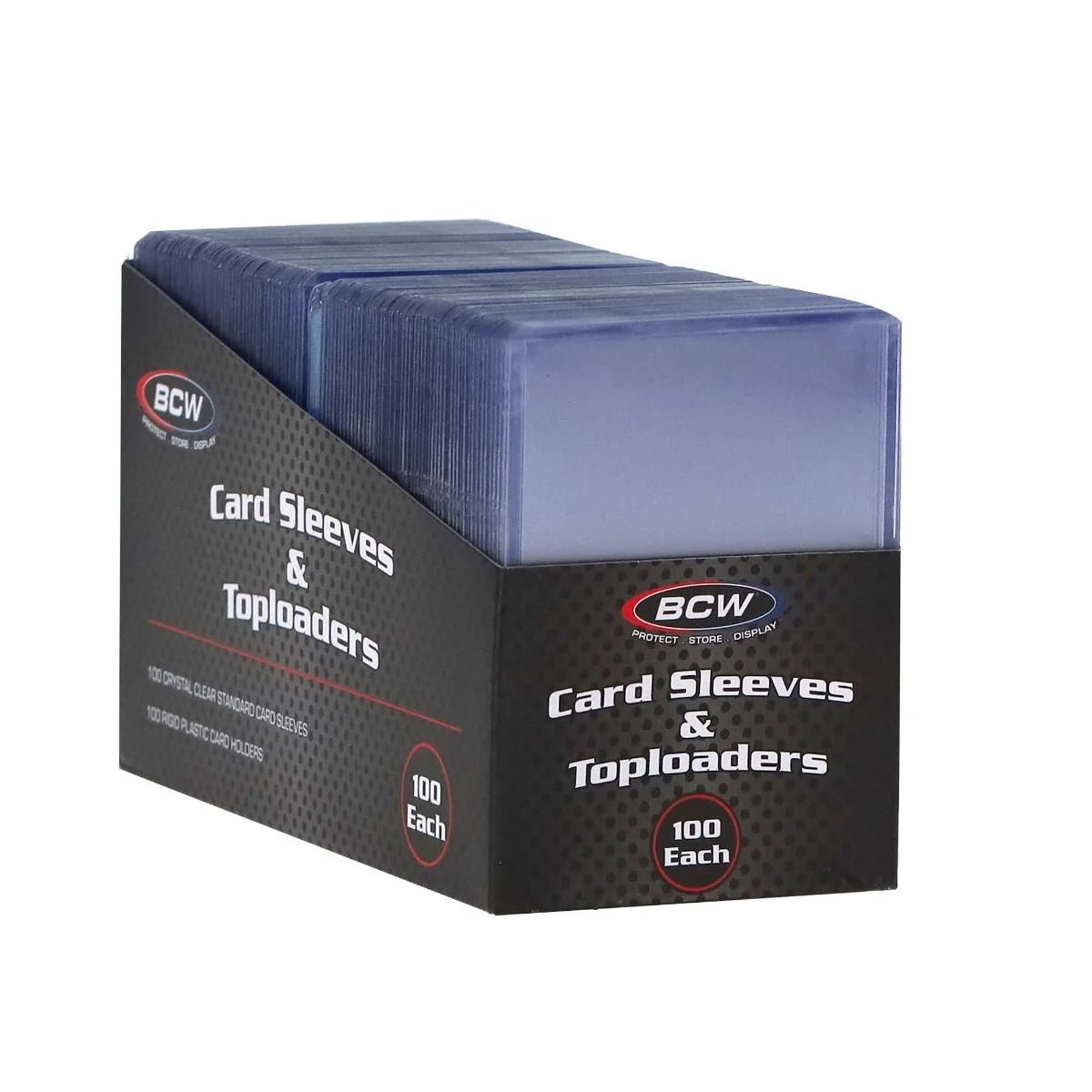 BCW – 100 Count Card Sleeve and Toploader Combo Pack - TAKARA TCG