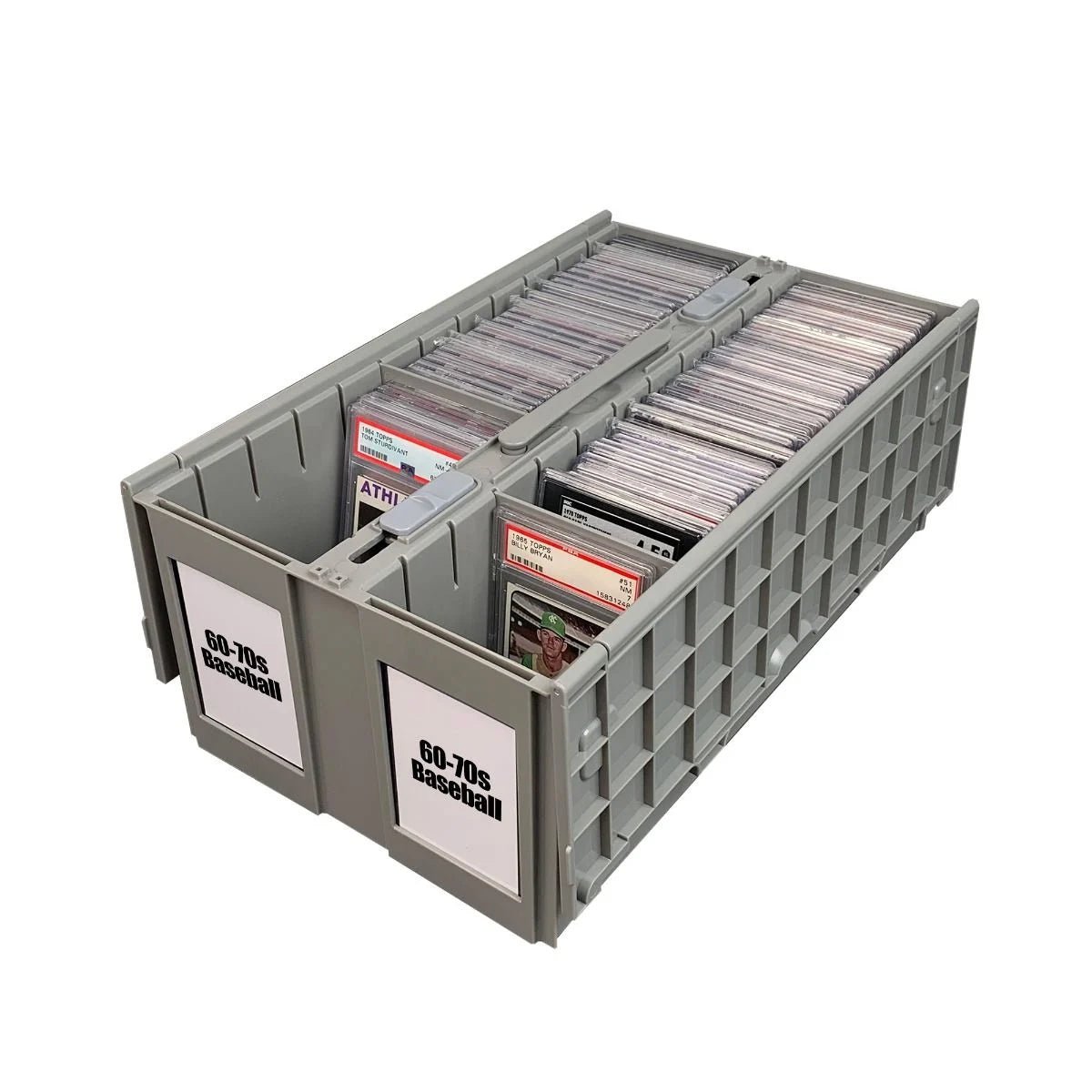 BCW – Graded Card Bin - 2 Row - Gray - TAKARA TCG
