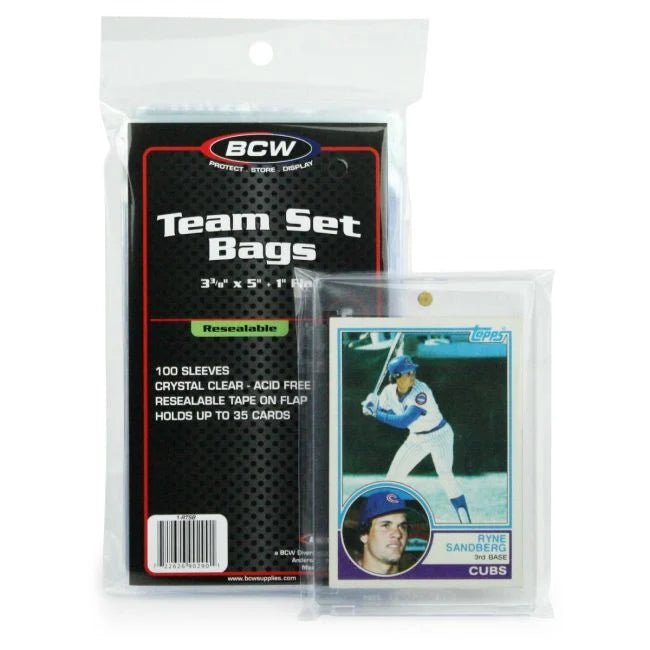 BCW – Resealable Team Set Bags - TAKARA TCG