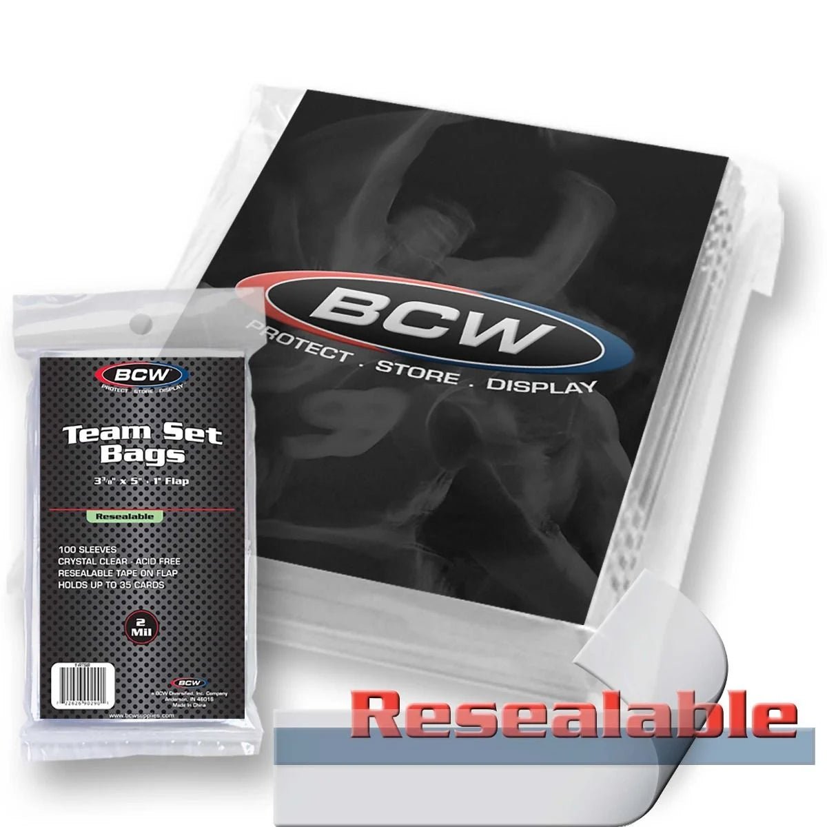 BCW – Resealable Team Set Bags - TAKARA TCG