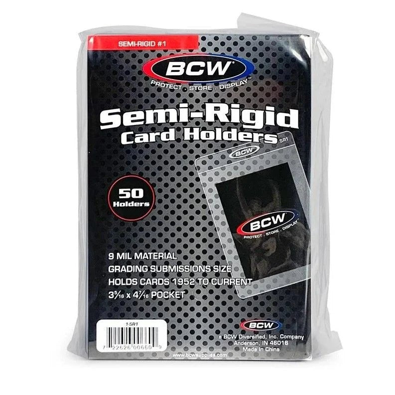 BCW – Semi - Rigid Card Holder 1 - TAKARA TCG
