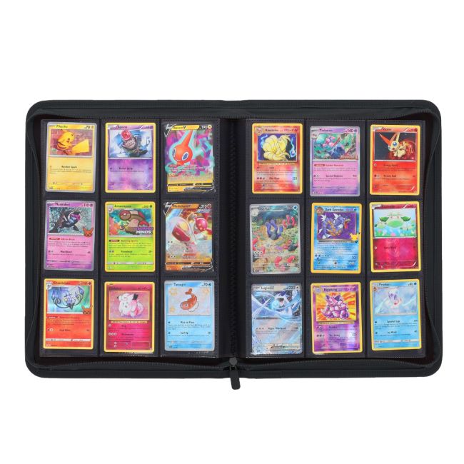 BCW – Z - Folio 9 - Pocket Album - Black - TAKARA TCG