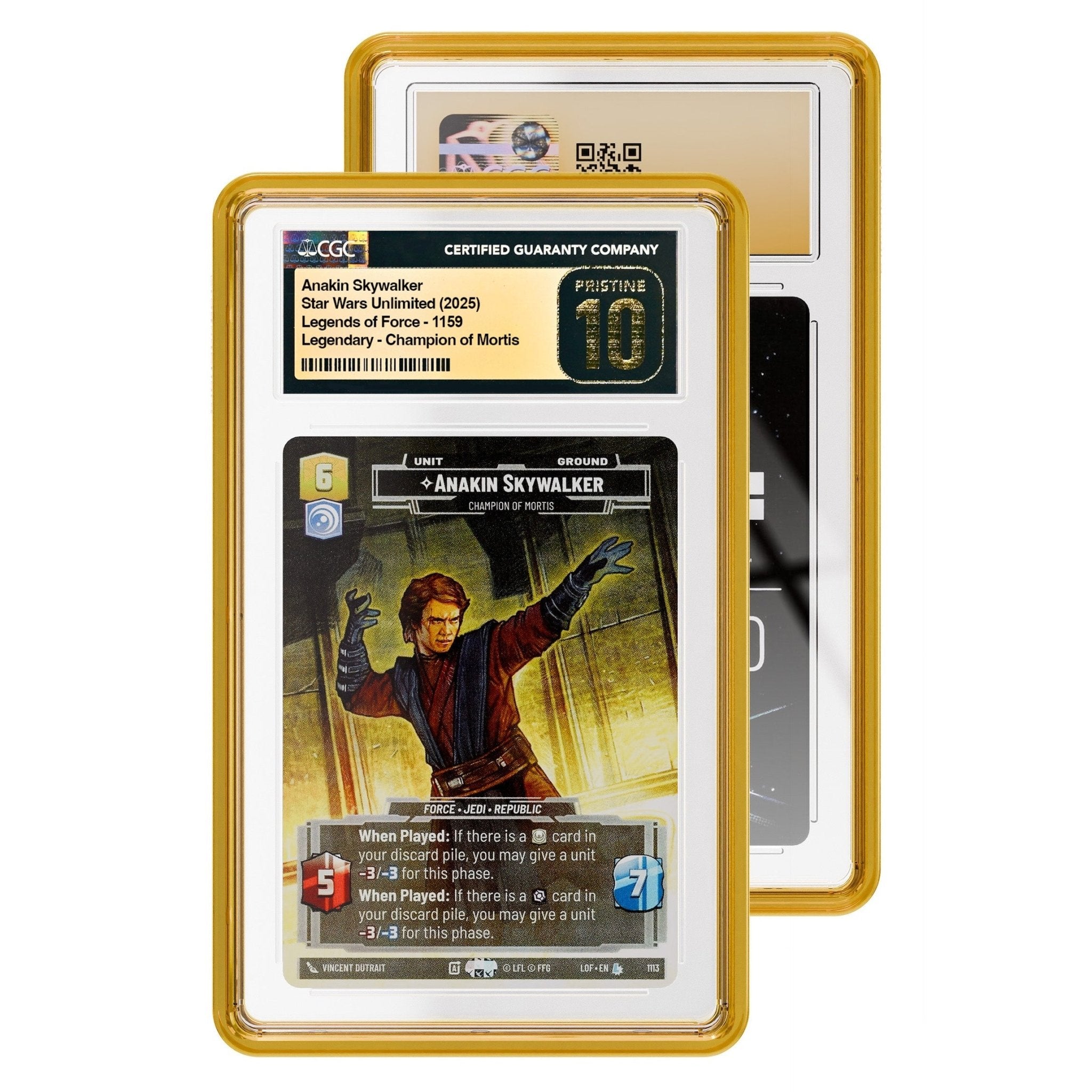 GradedGuard – Jewel Case – Amber (CGC) - TAKARA TCG