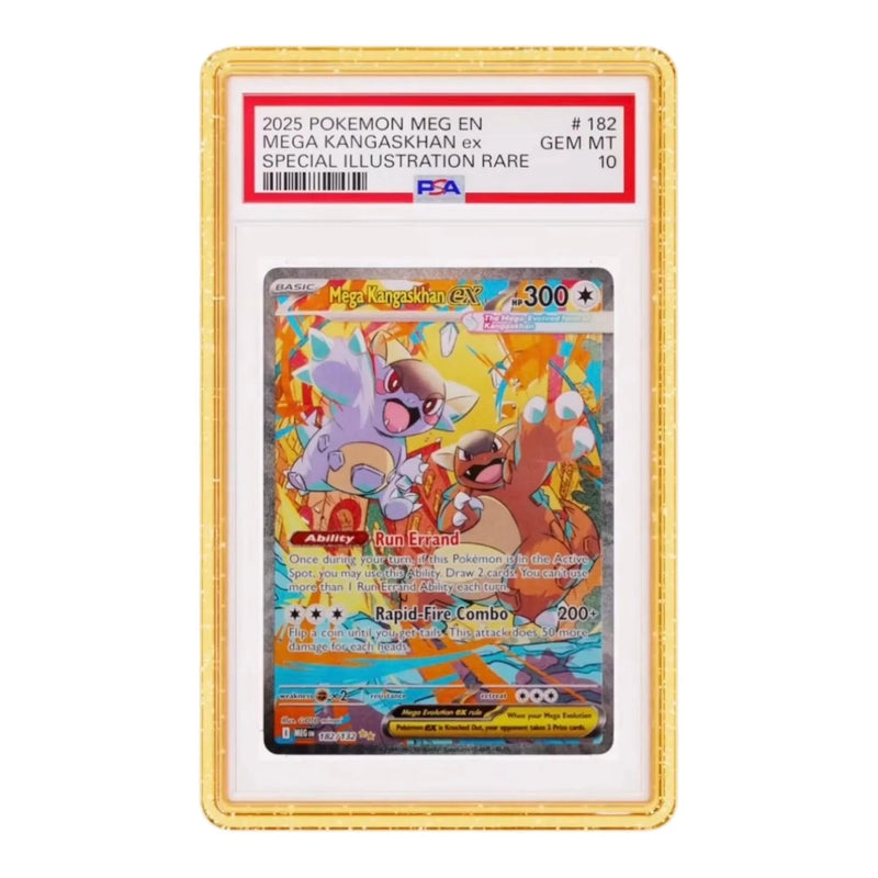 GradedGuard – Limited Edition Case – Yellow Glitter (PSA) - TAKARA TCG