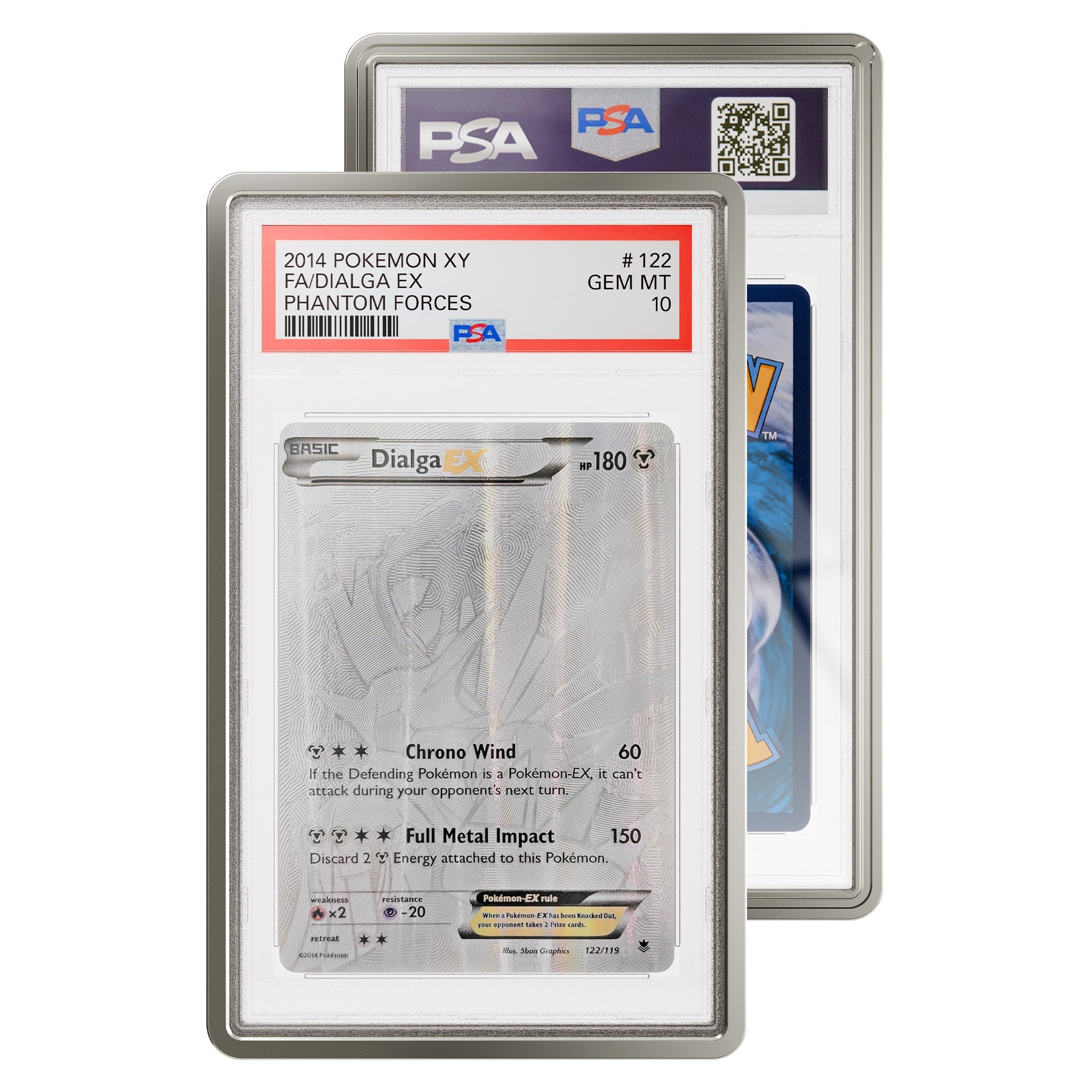 GradedGuard – Metallic Case – Silver (PSA) - TAKARA TCG
