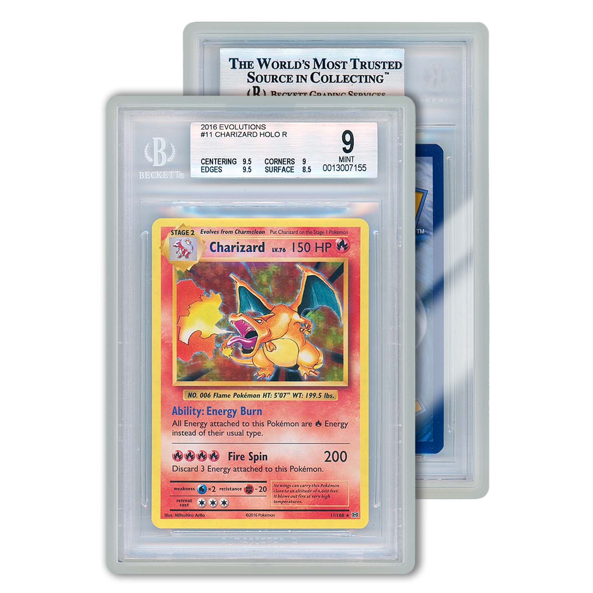 GradedGuard – Standard Case – Frosted Clear (BGS) - TAKARA TCG