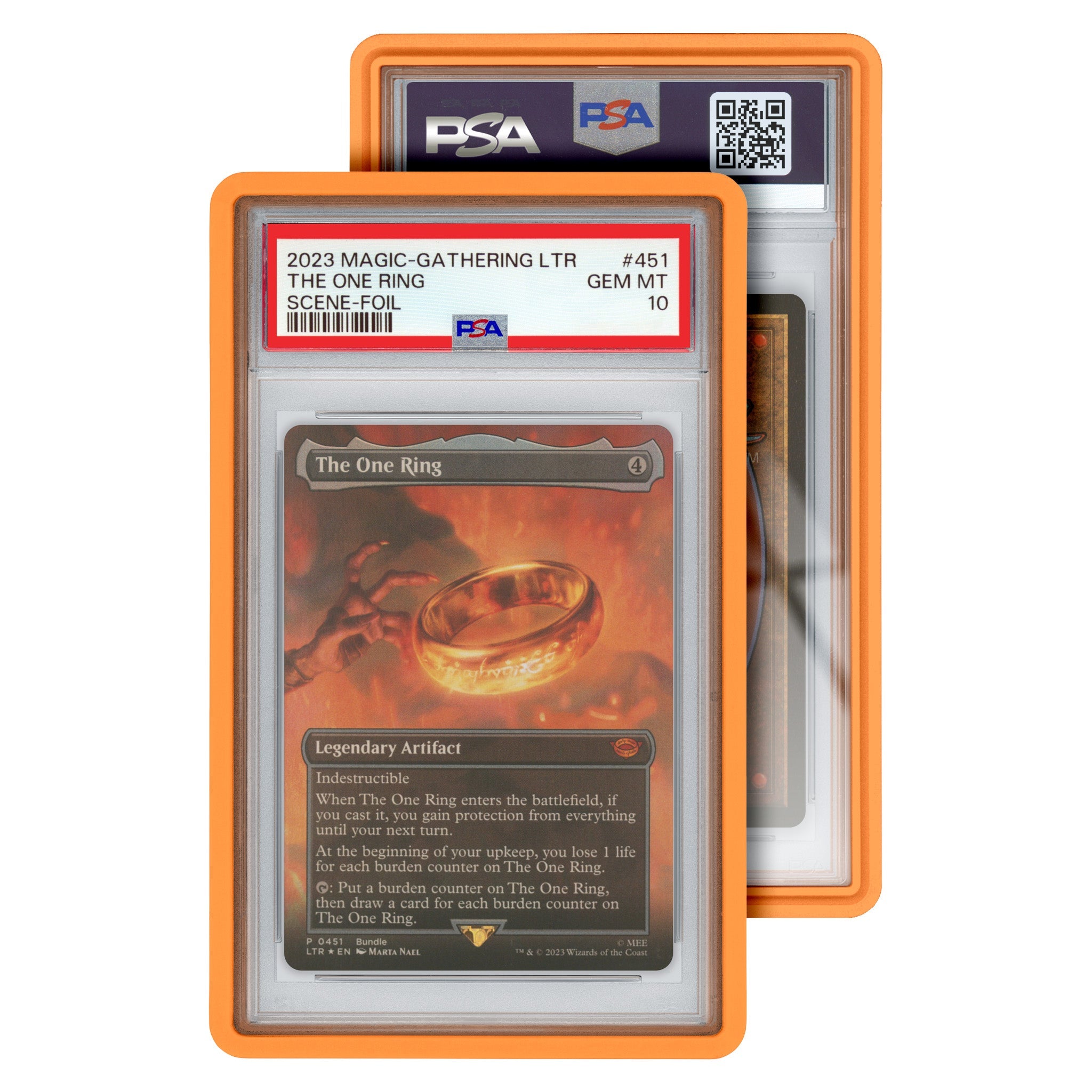 GradedGuard – Standard Case – Orange (PSA) - TAKARA TCG