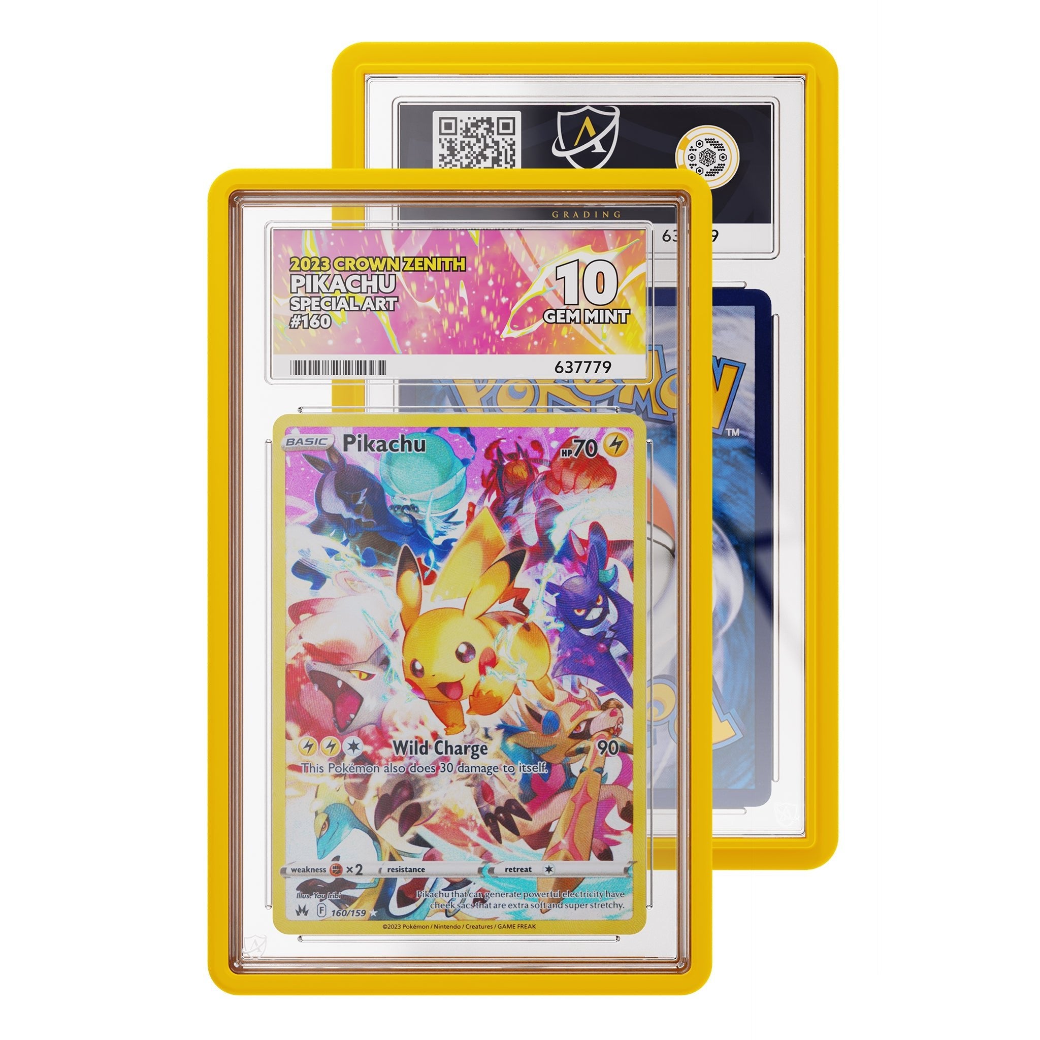 GradedGuard – Standard Case – Yellow (ACE) - TAKARA TCG