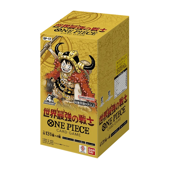 One Piece – The World’s Strongest Warriors OP17 – Japanese Booster Box - TAKARA TCG