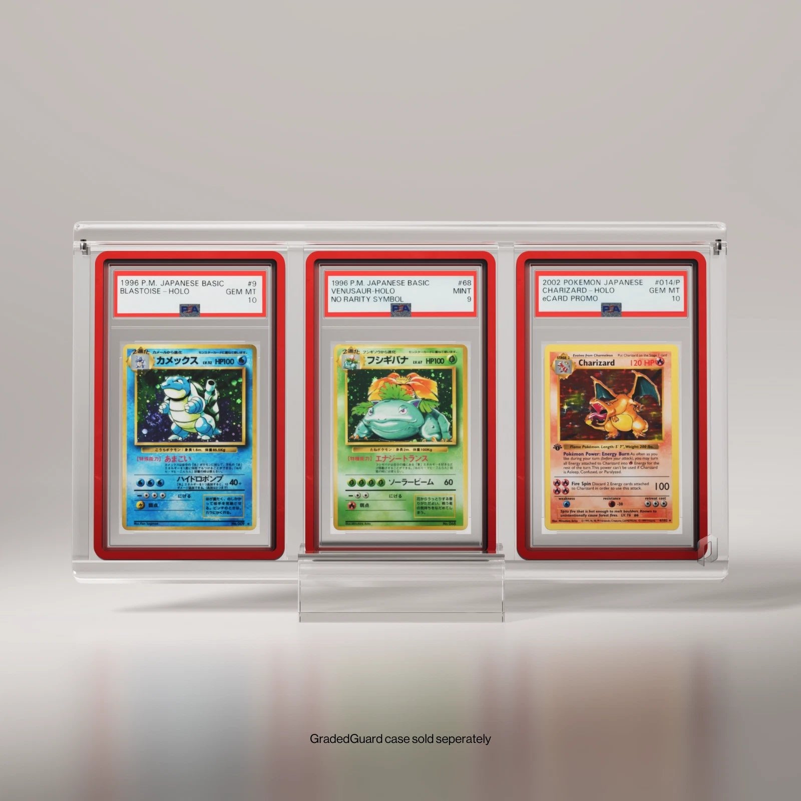 Phantom Display x GradedGuard – Triple Rounded (PSA/CGC/TAG) - TAKARA TCG