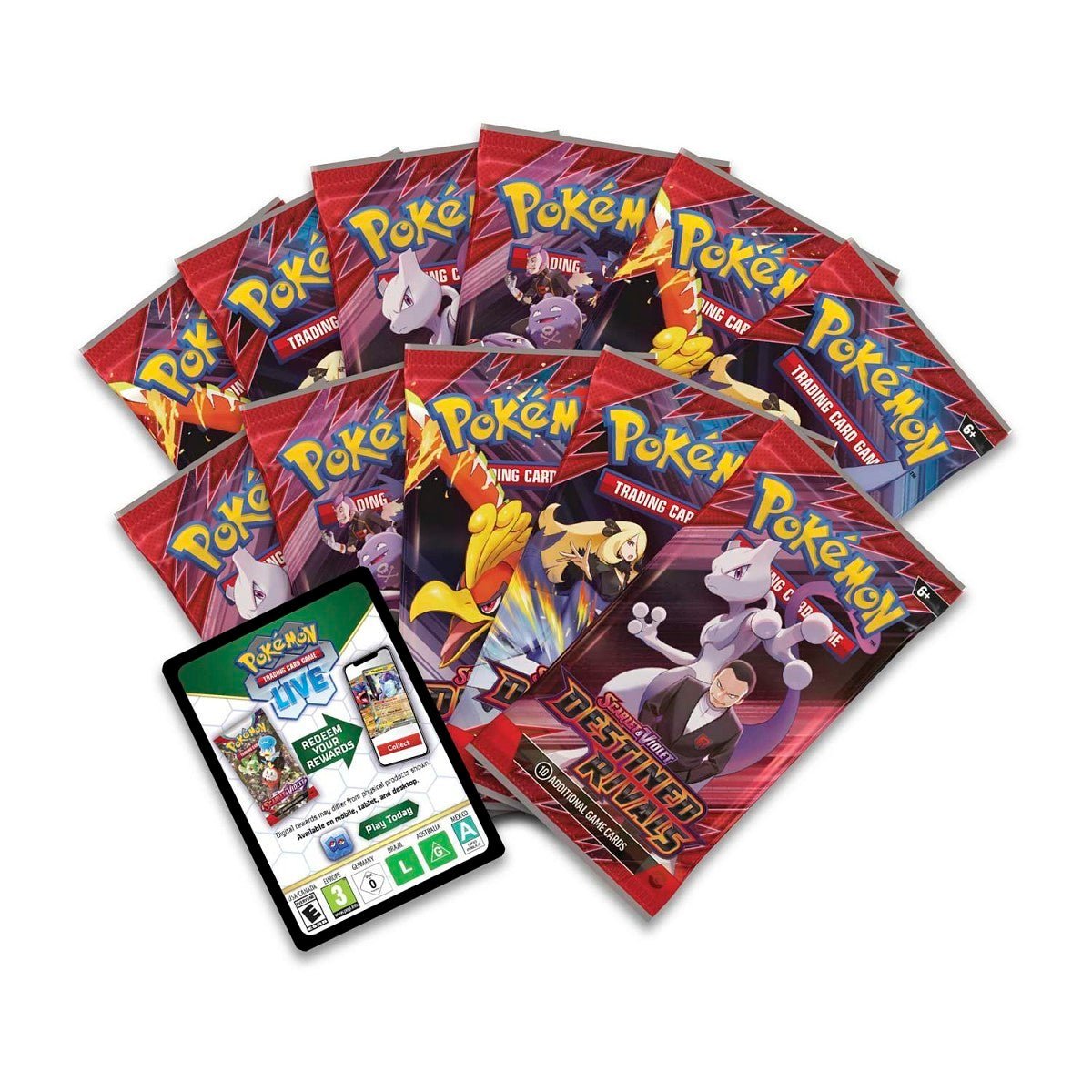 Pokémon – Destined Rivals – Pokémon Center Elite Trainer Box - TAKARA TCG