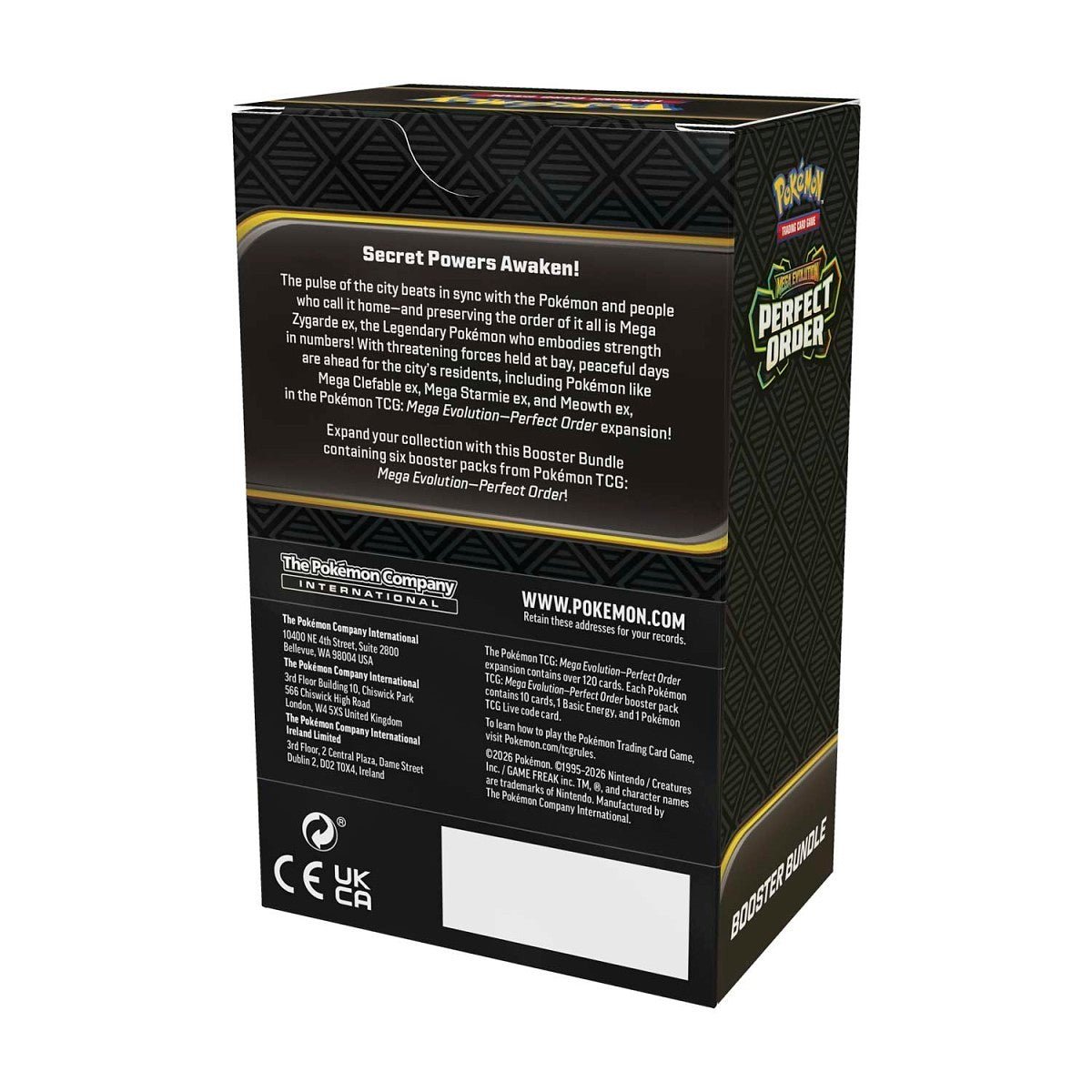 Pokémon – Perfect Order – Booster Bundle - TAKARA TCG