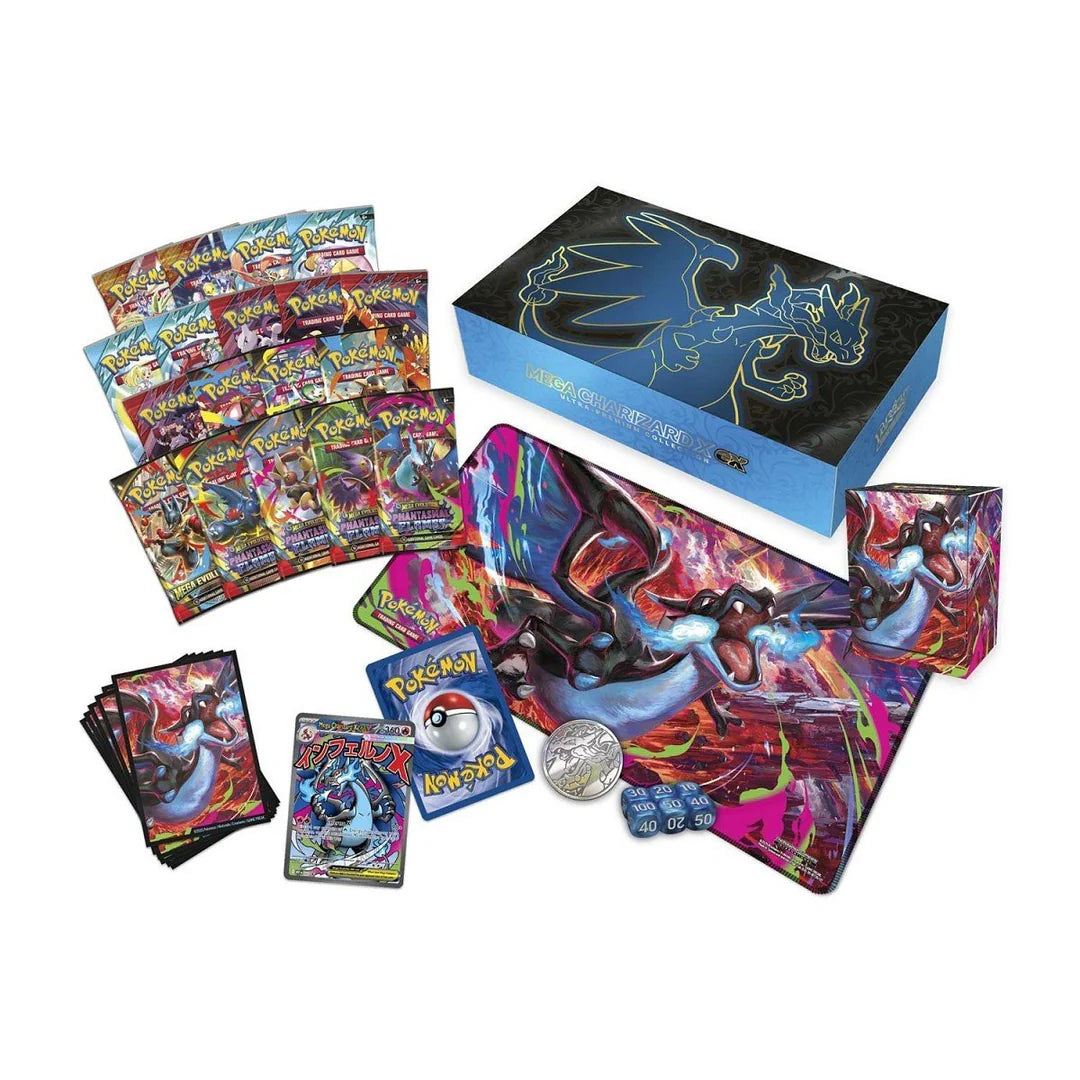Pokémon – Mega Evolution – Charizard X ex Ultra Premium Collection