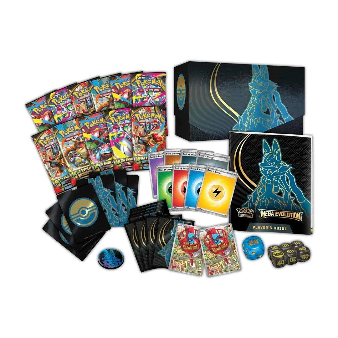Pokémon – Mega Evolution ME01 Base – Pokémon Center Elite Trainer Box (Mega Lucario)