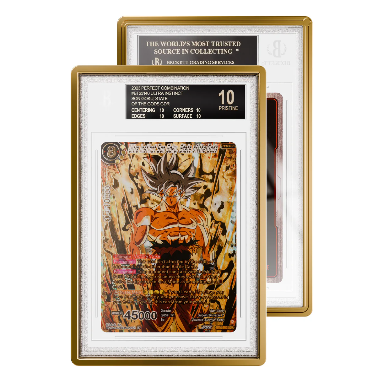 GradedGuard Mentalic Case Gold (BGS)