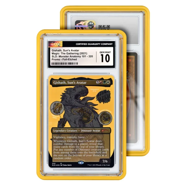 GradedGuard Standard Case Yellow (CGC)