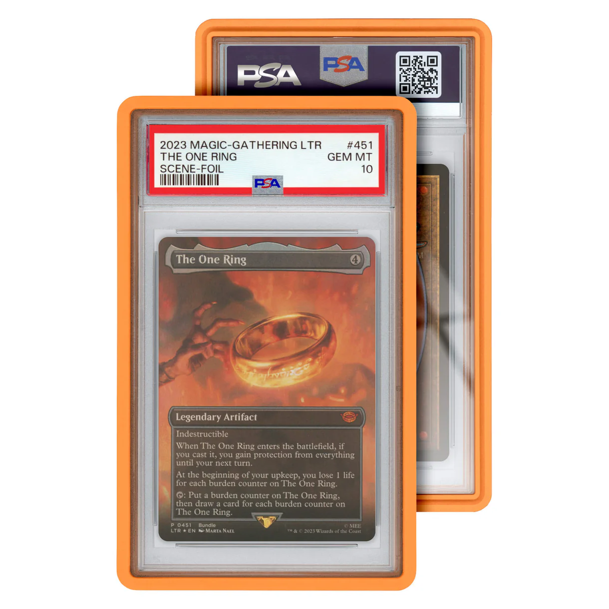 GradedGuard Standard Case Orange (PSA)